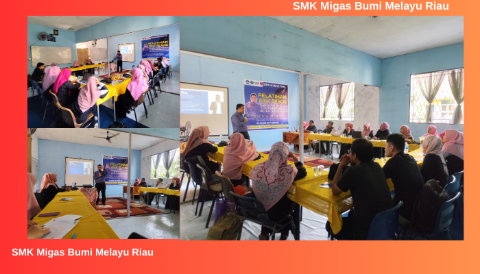 SMK Migas Bumi Melayu Riau Bekali Guru dan karyawan dengan Keterampilan Public Speaking untuk Optimalkan Proses Belajar Mengajar dan Pelayanan